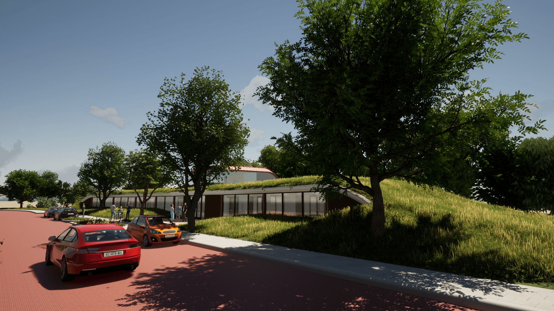 Hospice buitenzijde impressie